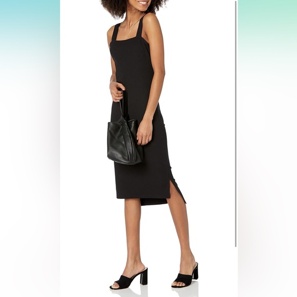 The Drop Dresses & Skirts - NWT The Drop Women's Amelia Square-Neck Strappy Bodycon Midi Tank Dress